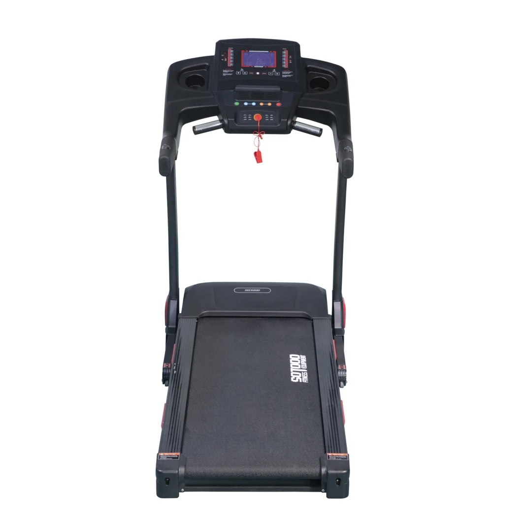 Hand Pulse Calories Distance Multifunctional Running Equipment Treadmill for Aerobic Exercise