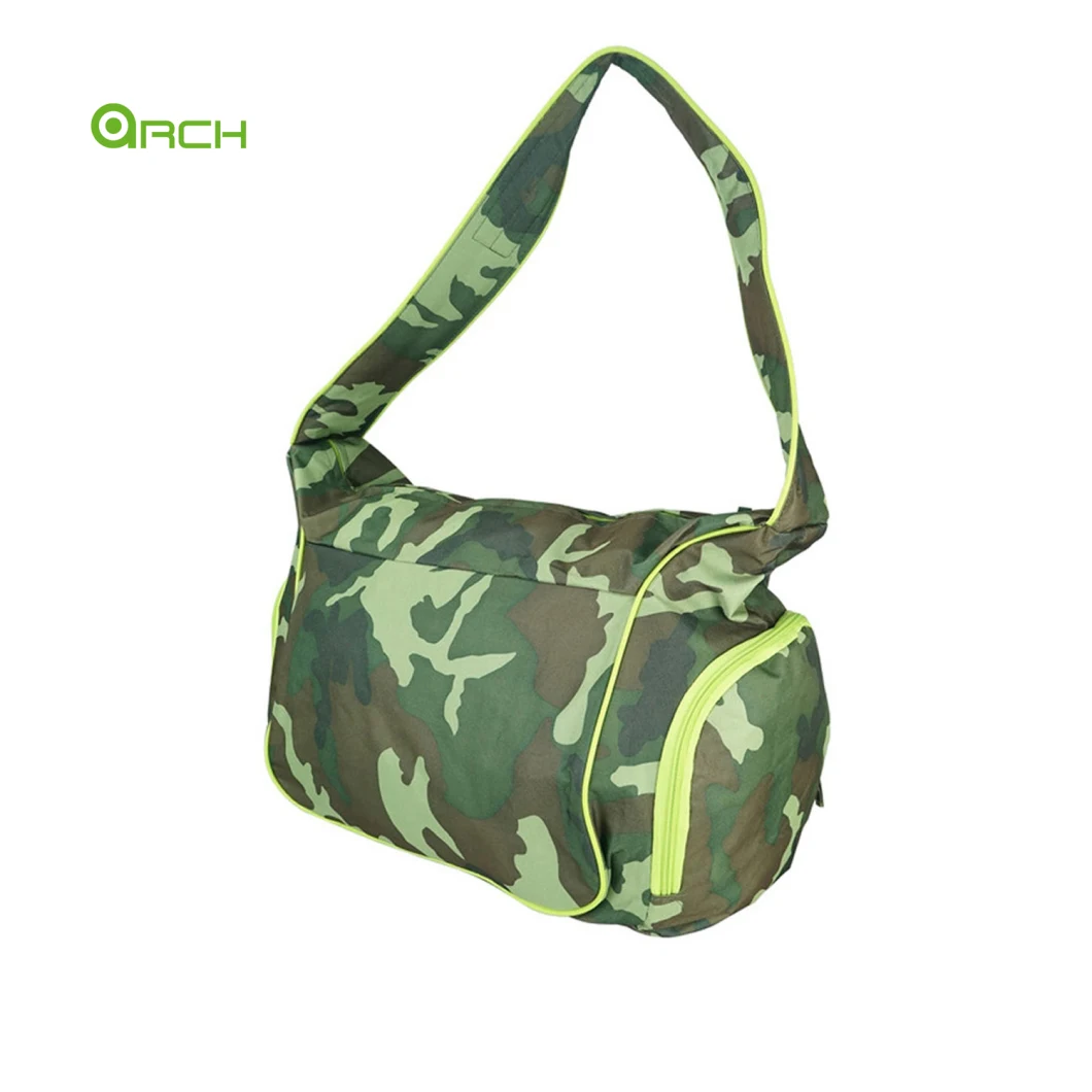 Camouflage Material Multi-Functional Large Capacity Gym/Workout Gear with Shoes Compartment at Side