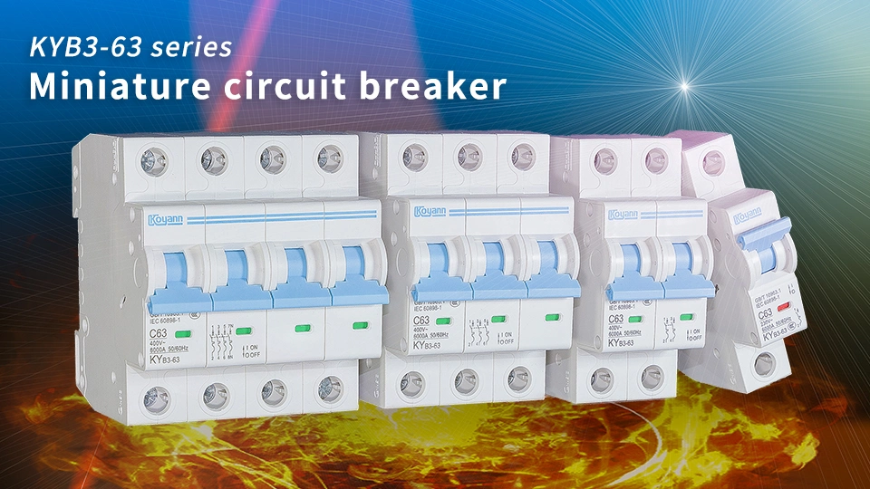 CE 1p 2p 3p 4p 6ka Prefab Houses MCB Miniature Circuit Breaker Circuit Breaker Miniature