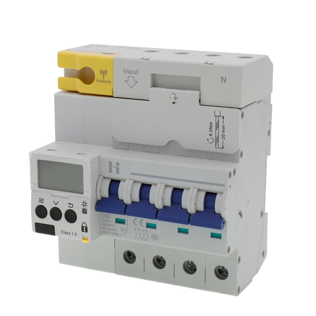High-Precision Metering of Single-Phase/Three-Phase AC Power Supply Circuit Breaker