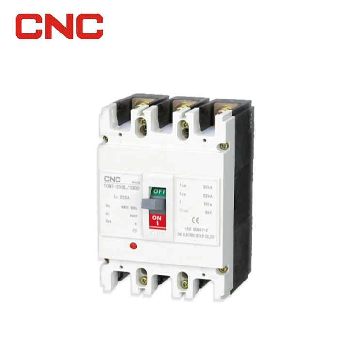 Ycm1 Series MCCB Circuit Breakers 63A 100A 125A 250A 400A 630A 800A 3p 4p 400V/690V Electric Moulded Case Circuit Breakers