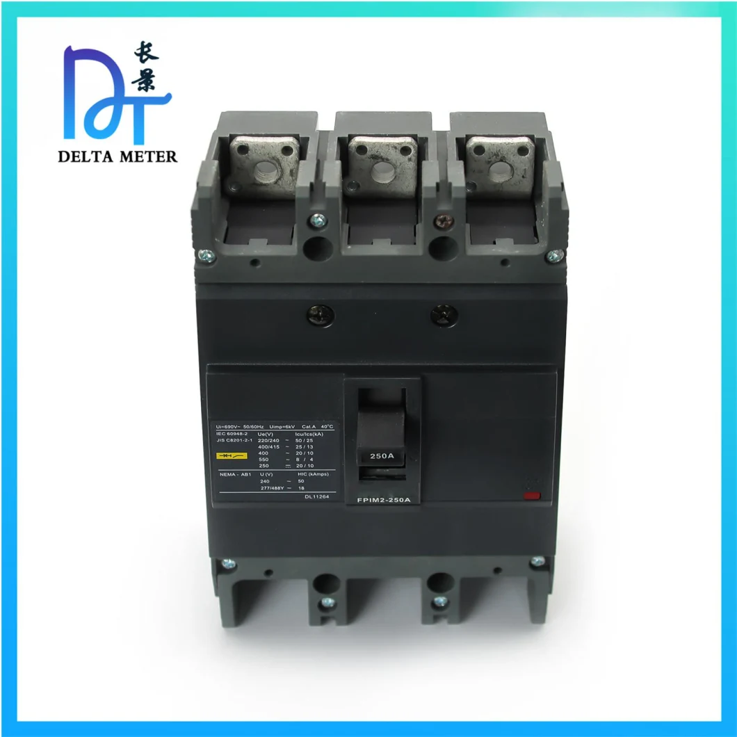 Mould Case Circuit Breaker Low Voltage MCCB 3p 160 250 630A Electricity Distribution Net