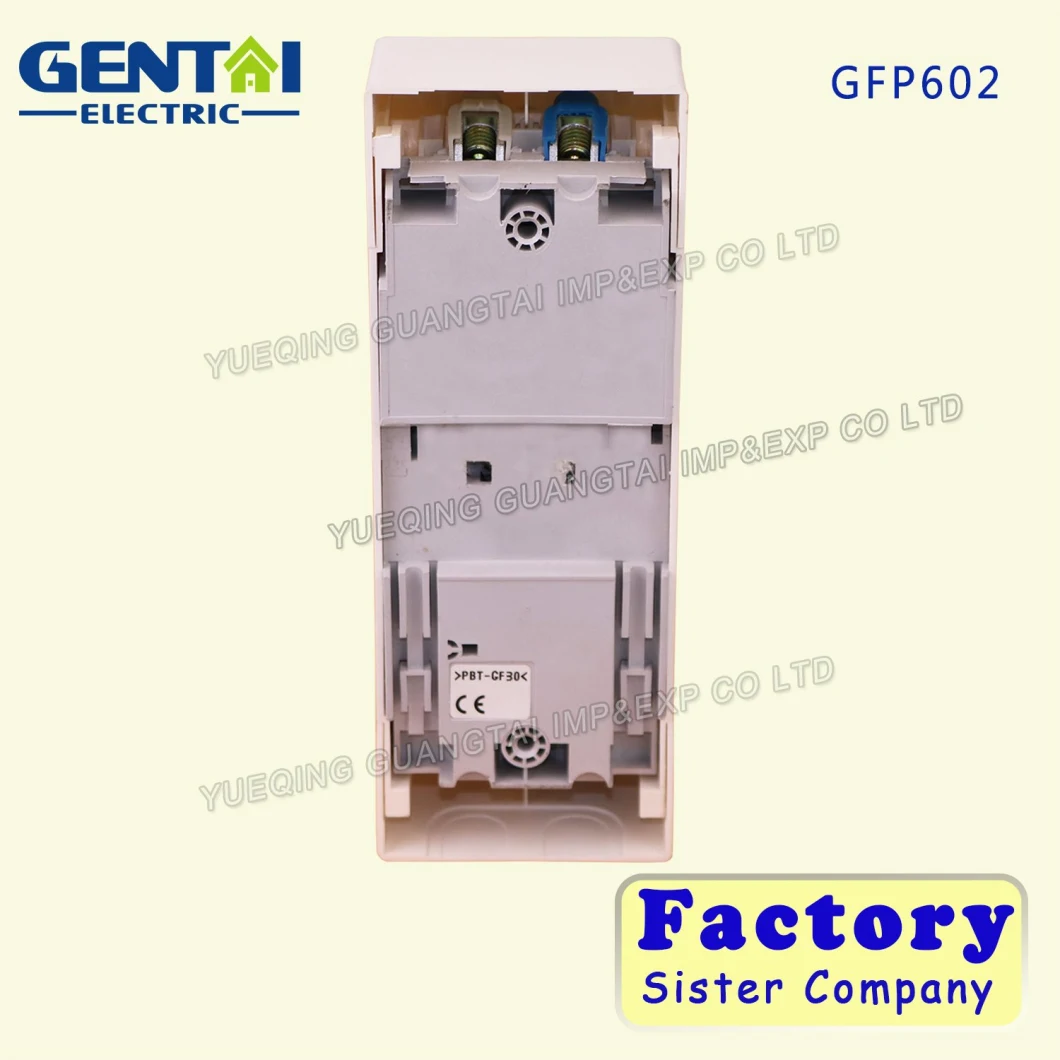 Gfp602 China Supplier 2 Pole 4 Pole Adjustable Residual Current Circuit Breaker Disjoncteur Differentiel