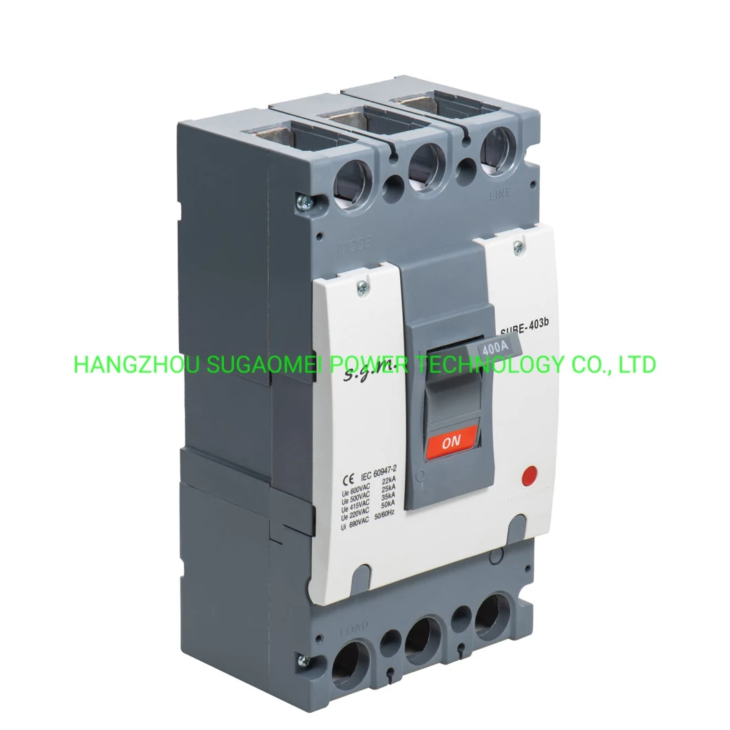 400A 3p Sube-403b Magnetic Moulded Case Circuit Breaker MCCB