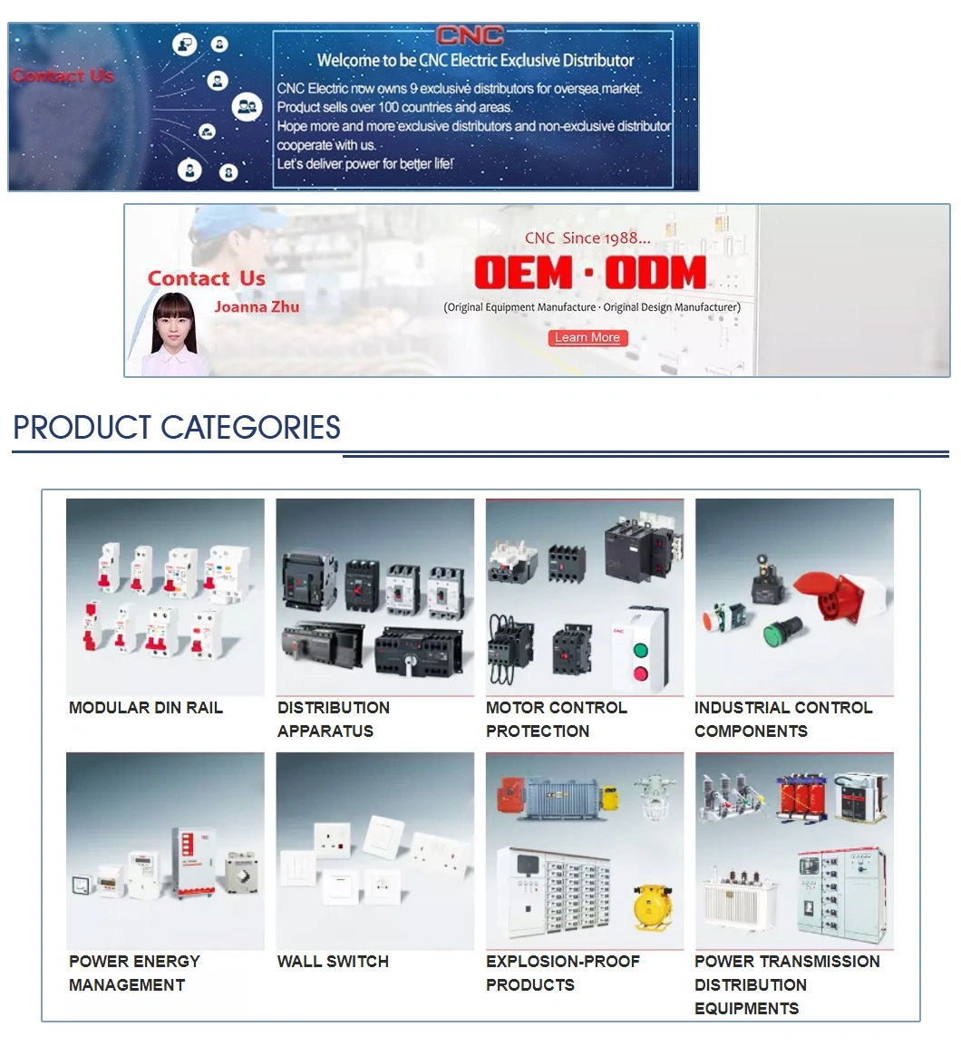 Ycm8 Plastic Case Circuit Breaker 100/125/160A/630A High Quality Adjustable Molded Case Circuit Breaker
