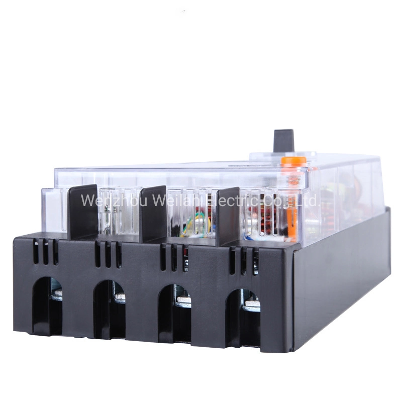 High Quality 3/4 Pole 400V 100A 400A 630A (MCCB) Earth Leakage Moulded Case Circuit Breaker