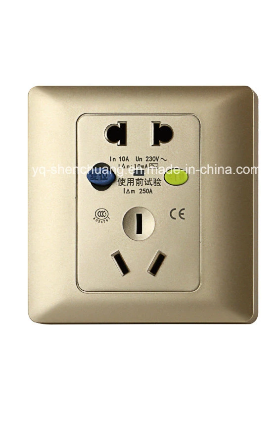 Golden New Ground-Fault Circuit Breaker Outlet