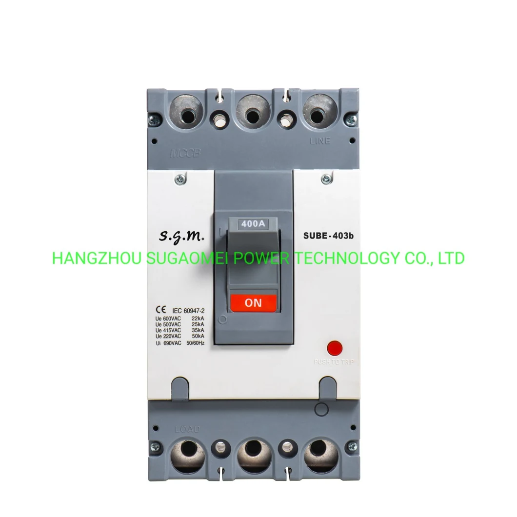 400A 3p Sube-403b Magnetic Moulded Case Circuit Breaker MCCB