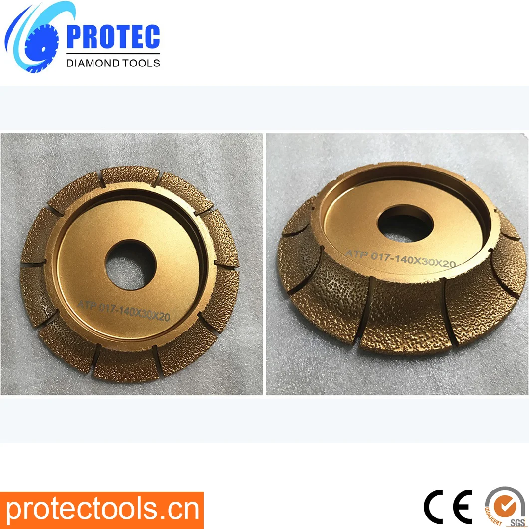 Vacuum Brazed Profile Wheels/Diamond Profile Wheels/Profile Grinding Wheels/Diamond Tools/Diamond Profile/Profile Wheels/Vacuum Brazed Tools/Grinding