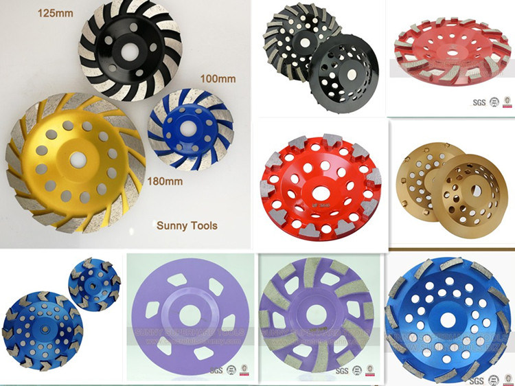 Long Grinding Life Diamond Grinding Wheel for Concrete and Stone