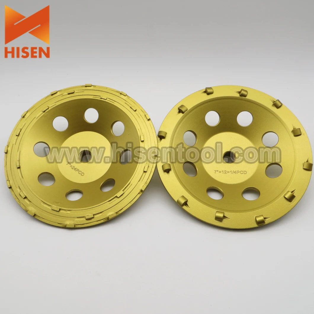 PCD Cup Wheel Grinding Wheel for Epoxy Floor