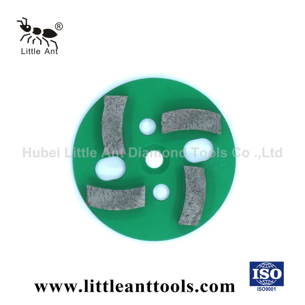 Diamond Floor Grinding Plate Tool Sector Grinding Block 30# Cement Concrete Floor Renovation Grinding Wheel Plate