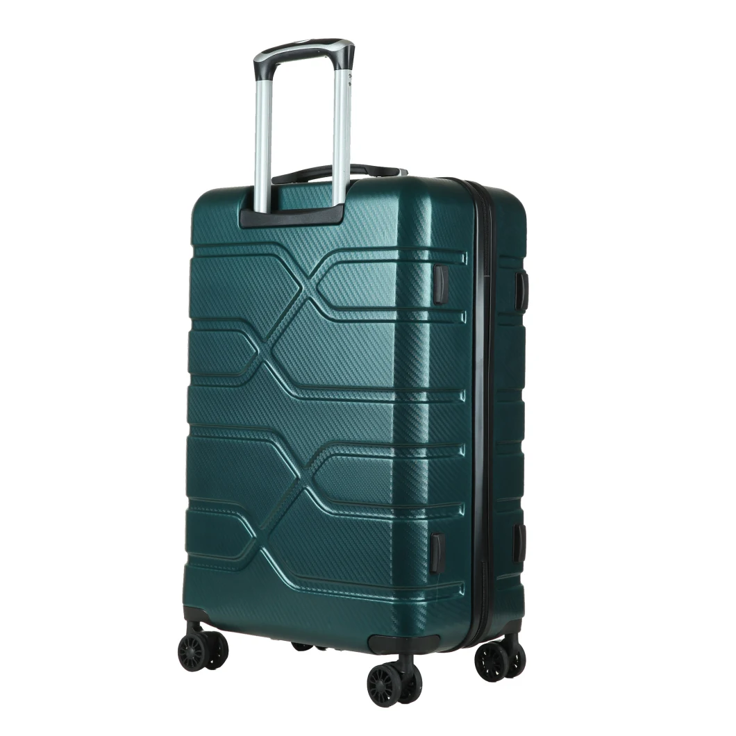 OEM ABS Polish Travel Suitcase 360 Degree Wheel Trolley Luggage Case 