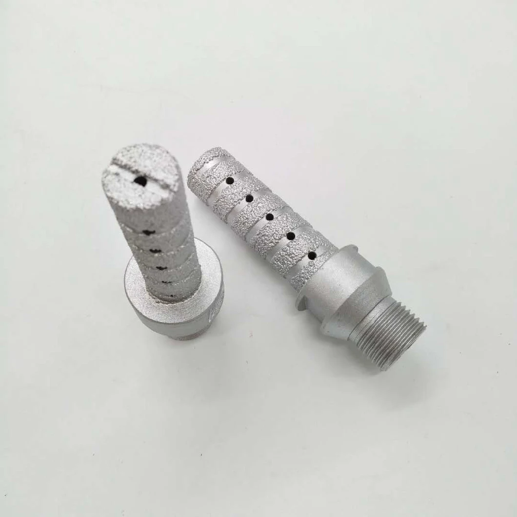 Brazed Finger Bits/ Concrete Vacuum Drills for CNC Machine