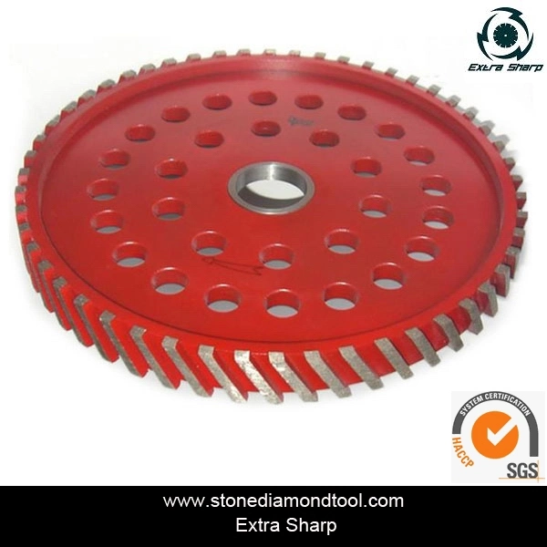 300mm Diamond Milling Wheels Zero Tolerance Tools for Stone Edge Profiling