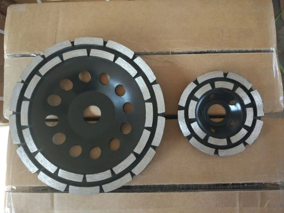 Premium Quality Level Concrete Grinding Cup Wheel with Double Row Segments/Diamond Tools