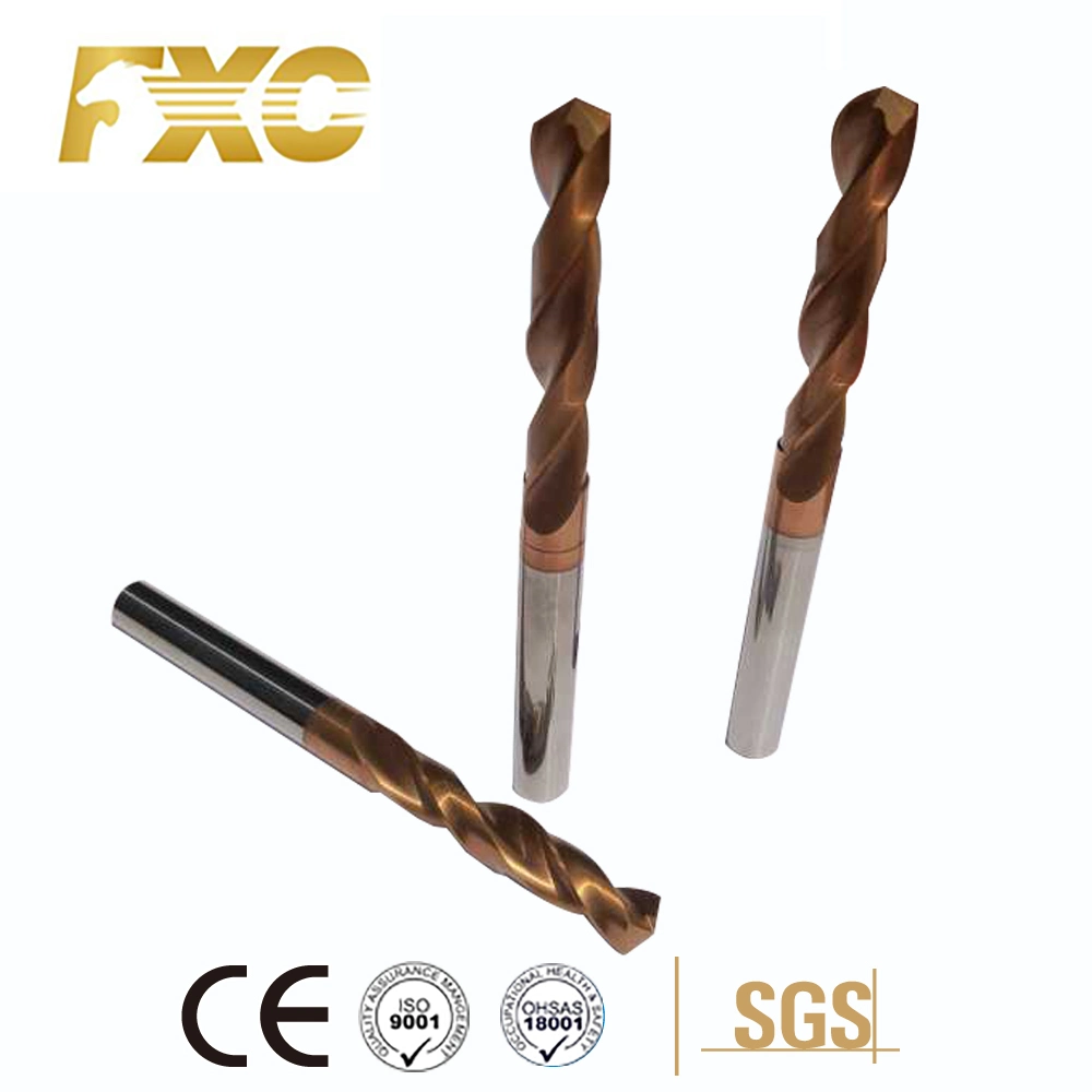 HRC55 Tungsten Carbide Twist Drill Bits Diamond Drill Bits