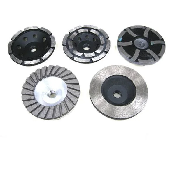 4 Inch Turbo Steel Grinding Wheel for Coarse Concrete