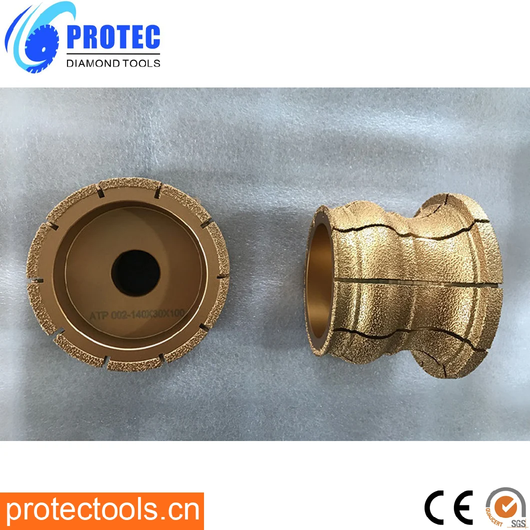 Vacuum Brazed Profile Wheels/Diamond Profile Wheel/Diamond Profile Grining Wheel/Diamond Tools/Diamond Profile/Profile Wheel/Vacuum Brazed Tools/Grinding Wheels