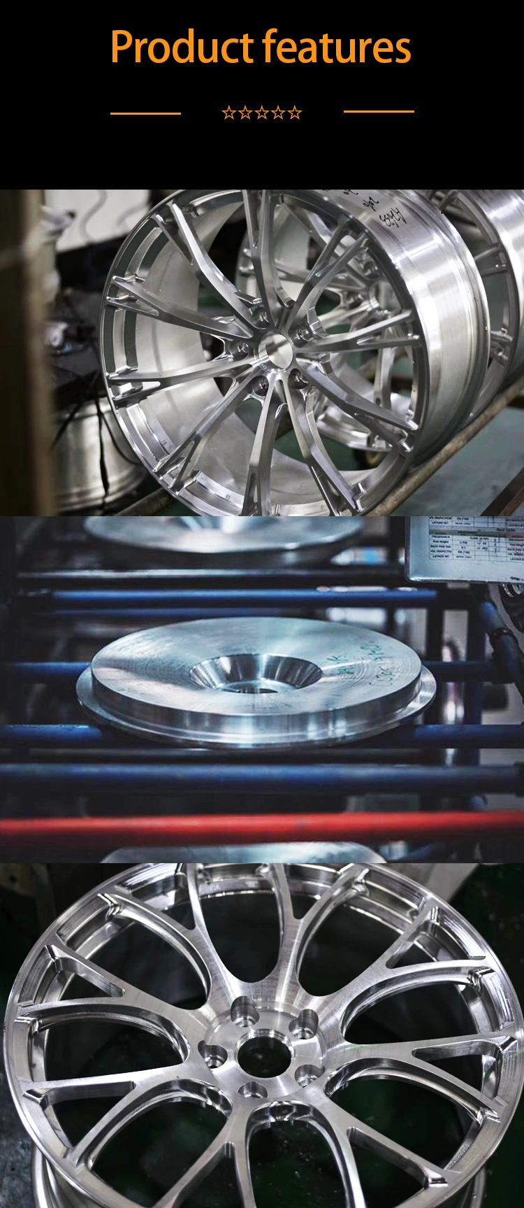 Forged Alloy Rims Sport Aluminum Wheels for Customized Mag Rims Alloy Wheels Rims Wheels Forged Aluminum