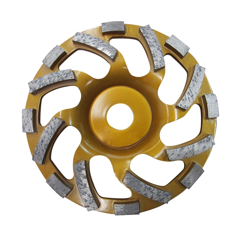 High Quality Turbo Diamond Grinding Cup Diamond Grinding Wheel for Concrete Marble