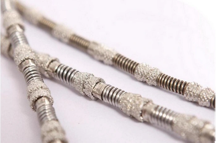 Vacuum Brazed Wire Saw Beads, Quarry Diamond Wire Bead