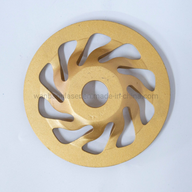 125mm to 180mm L Segment Diamond Grinding Cup Wheel for Concrete Floor