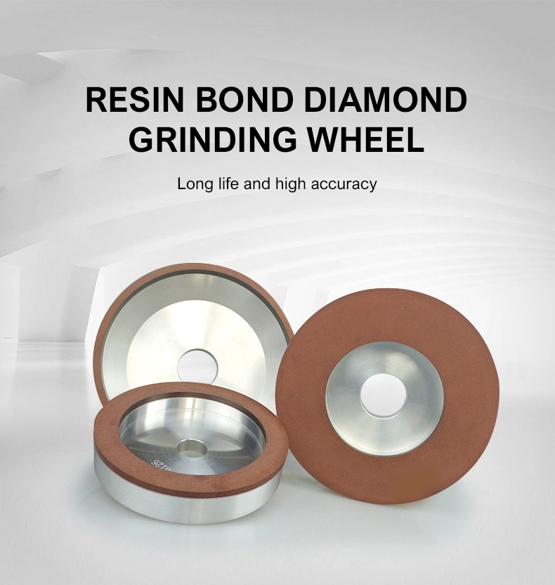 1A1 Flat Resin Bond Diamond Grinding Wheel for Sharpening