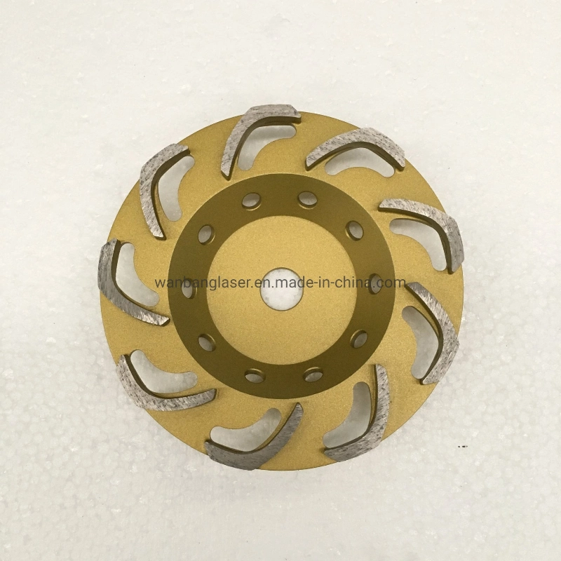 Diamond Lapping Wheel / Turbo Diamond Cup Grinding Wheel for Concrete