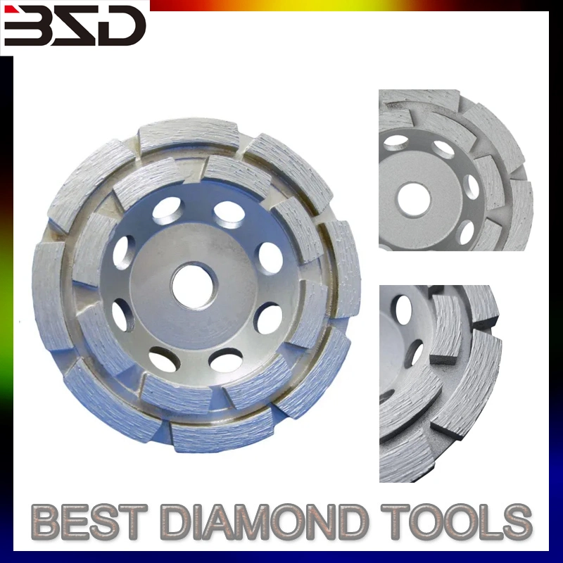 China Super Quality Diamond Cup Grinding Wheel for Grinding Stone, Marble, Granite, Concrete etc