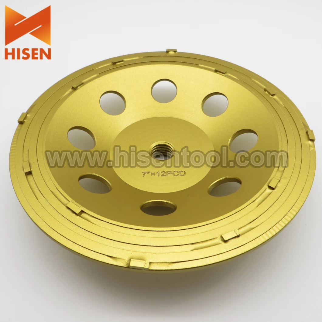 PCD Cup Wheel Grinding Wheel for Epoxy Floor