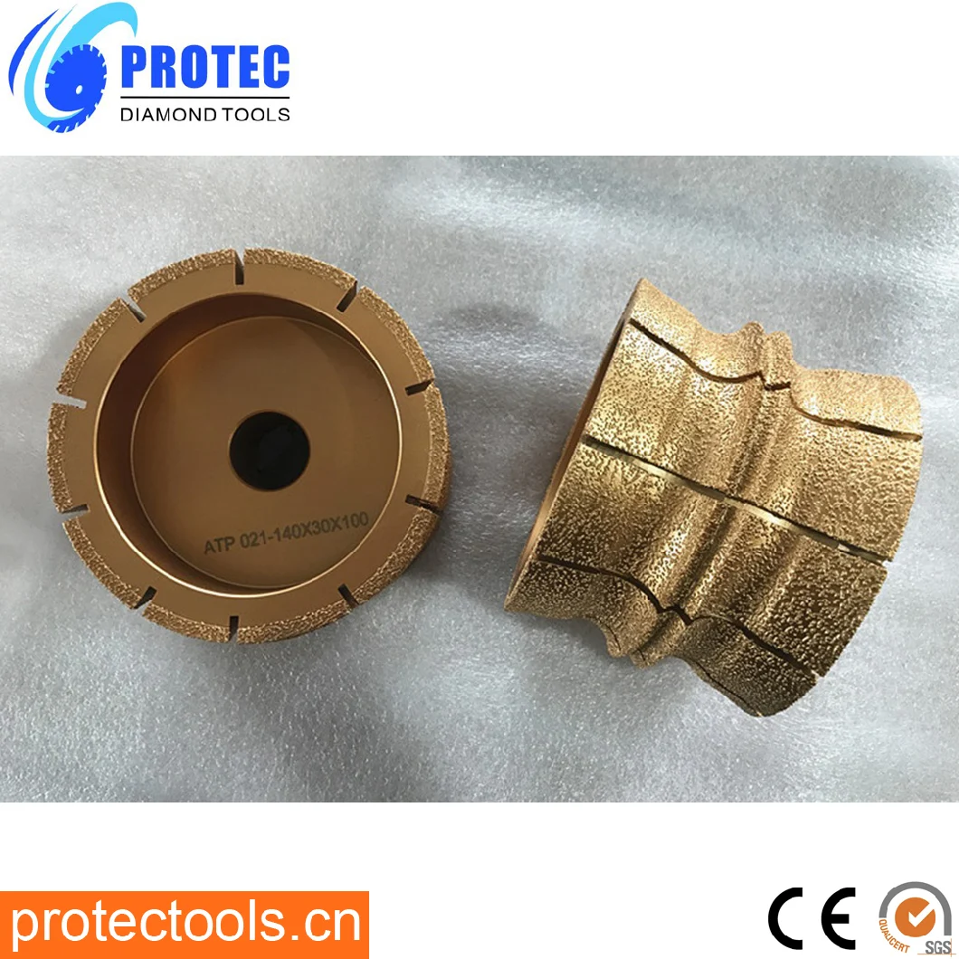 Vacuum Brazed Profile Wheels/Diamond Profile Wheels/Diamond Profile Grinding Wheels/Diamond Tools/Diamond Profile/Profile Wheel/Vacuum Brazed Tools/