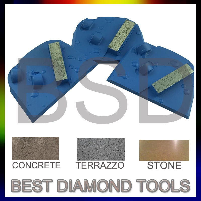 HTC Lavina Diamond Concrete Terrazzo Floor Polishing Pad for Concrete Grinder Floor Restoration