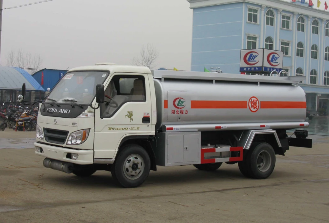 Forland 5cbm 6 Wheels Rhd Fuel Oil Dispenser and Delivery Tank Truck Petrol Diesel Refueling Truck