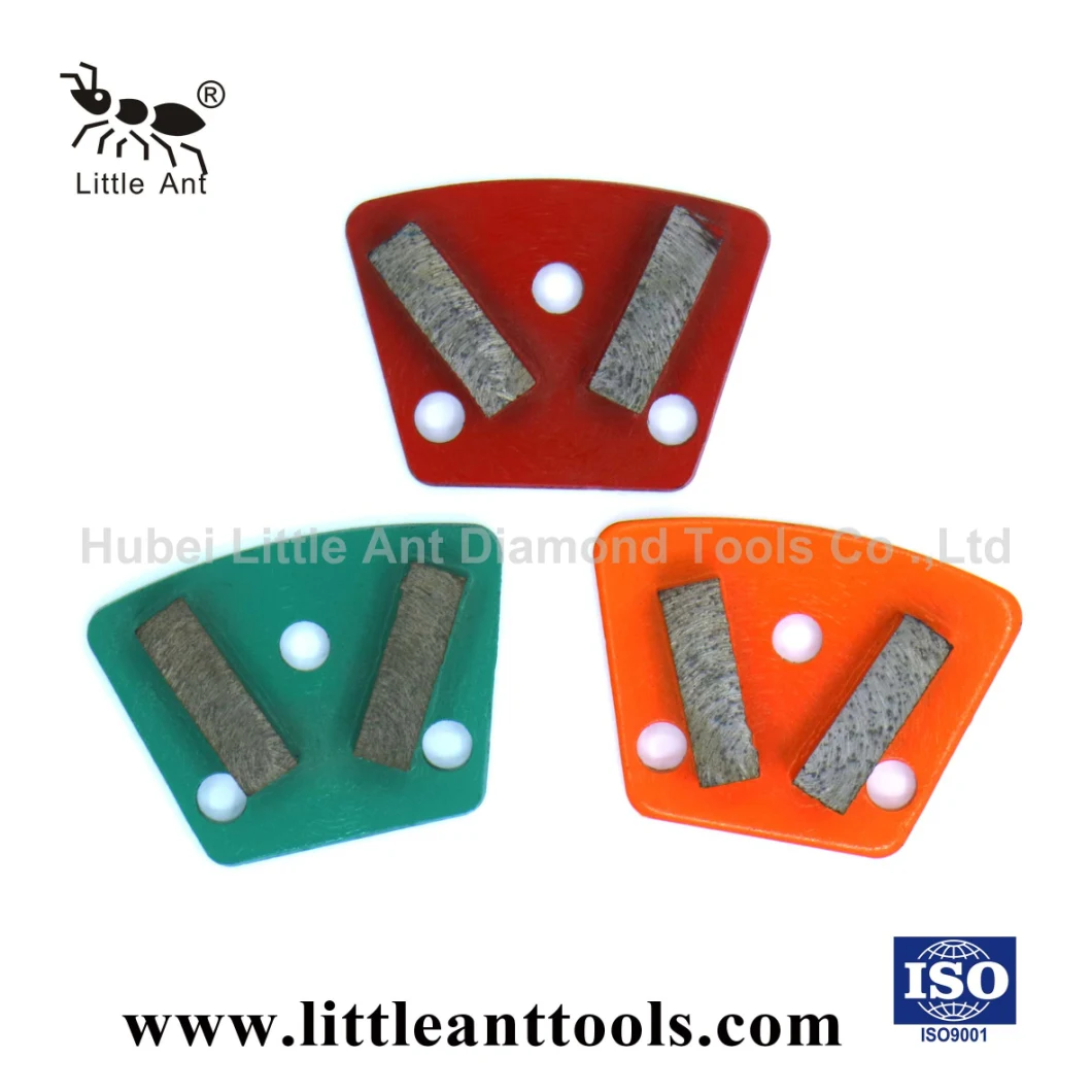 Trapezoid Grinding Shoes / Floor Grind Plate