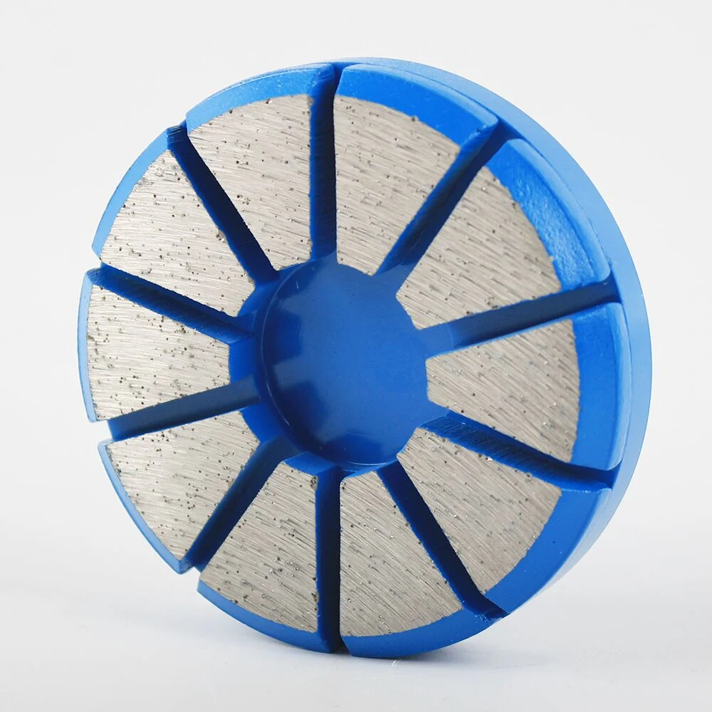 Raizi 3 Inch 10 Segments Sti Diamond Concrete Sanding Grinding Disc Wheel