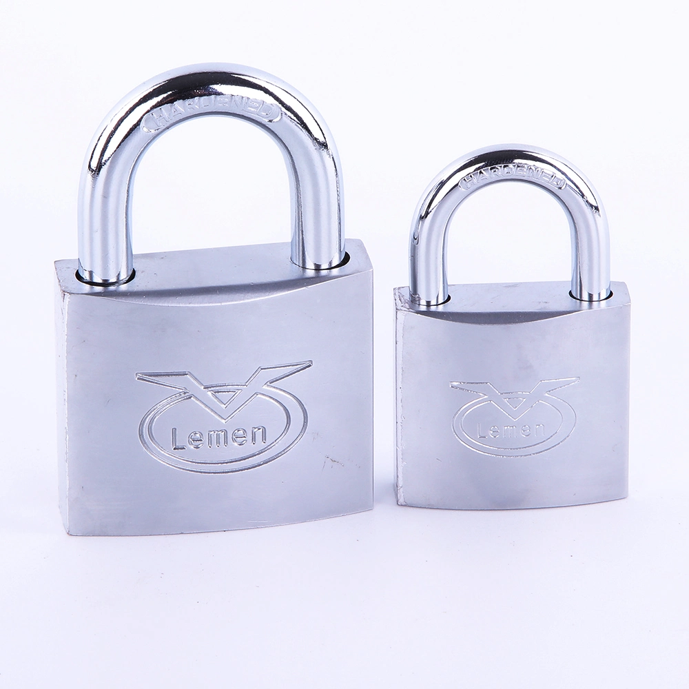 38mm Electroplated Jump Beam Brass Cylinder Core Key Outgate Warehouse Door Safety Padlock