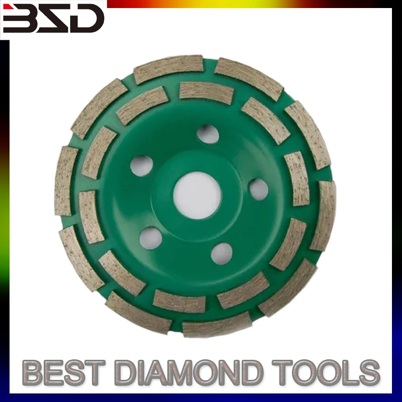 China Super Quality Diamond Cup Grinding Wheel for Grinding Stone, Marble, Granite, Concrete etc