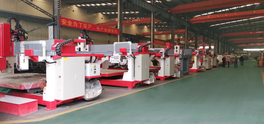 CNC Granite Saw Bridge Granite Tile Slab Countertop Cutting Saw Machine