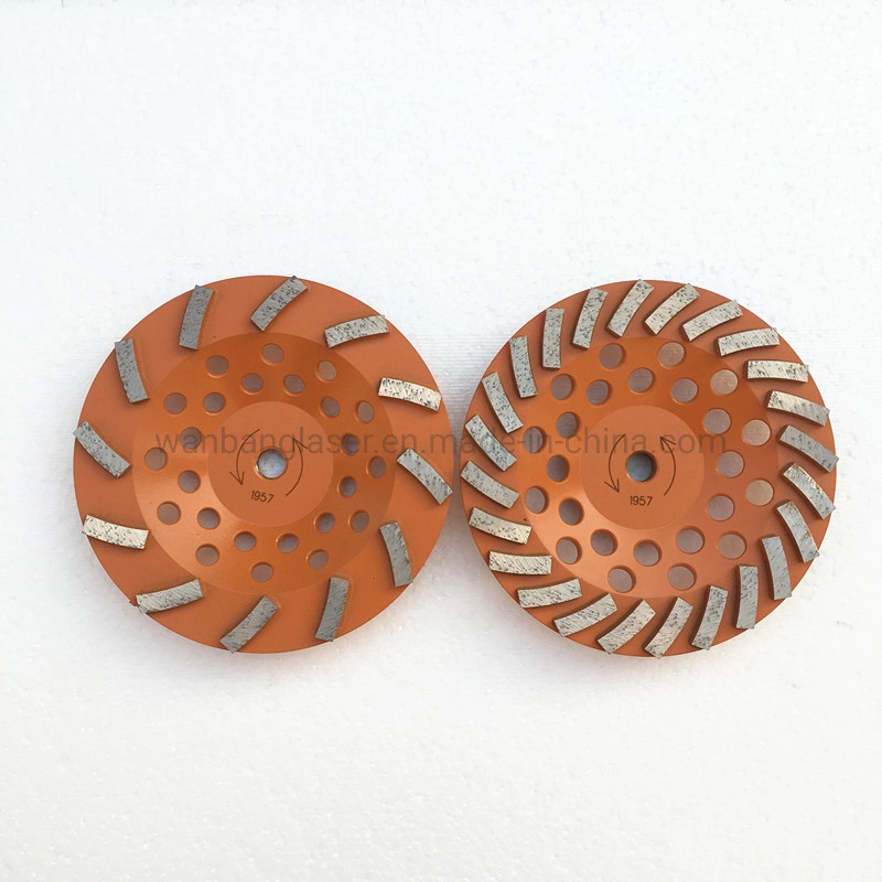 Stone Concrete Diamond Disc Single Row Turbo Cup Grinding Wheel