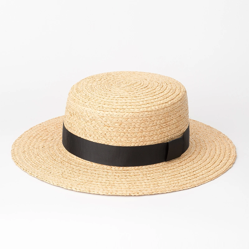 2020 Fashion Sun Wheat Straw Boter Hat with Band