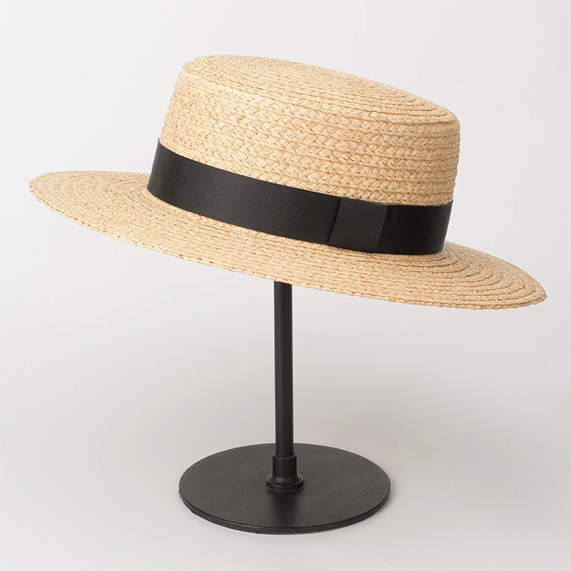 2020 Fashion Sun Wheat Straw Boter Hat with Band