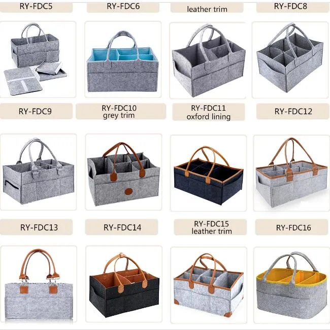 China Supplier Customized Fashion Tote Felt Bag for Women Handbag