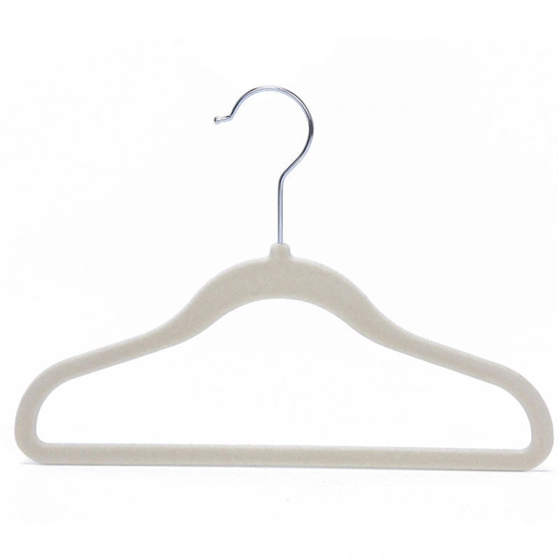 Winsun Wholesale Baby Hanger Laundry Rack Flocking Clothes Velvet Hanger