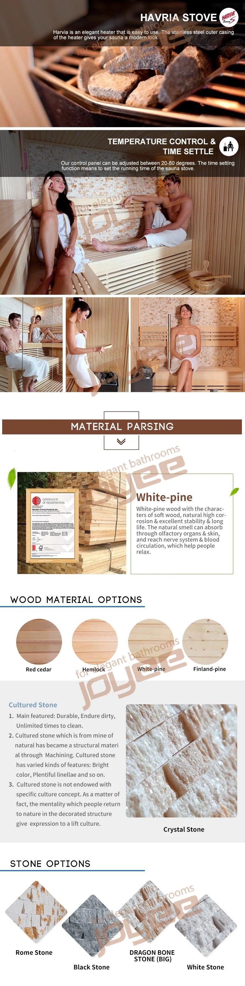 Sauna Factory Price Corner 2 Person Canadian Hemlock Cedar Wood Dry Traditional Sauna Room for Sale