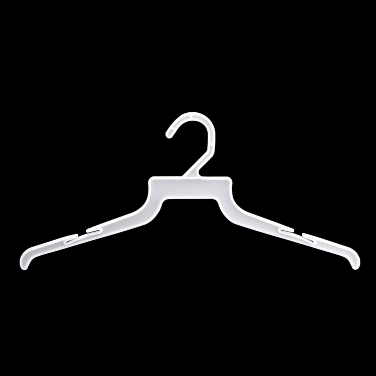 19'' Clothes Hangers for Men, Clothes Shop Hangers, Plastic Clear Hanger