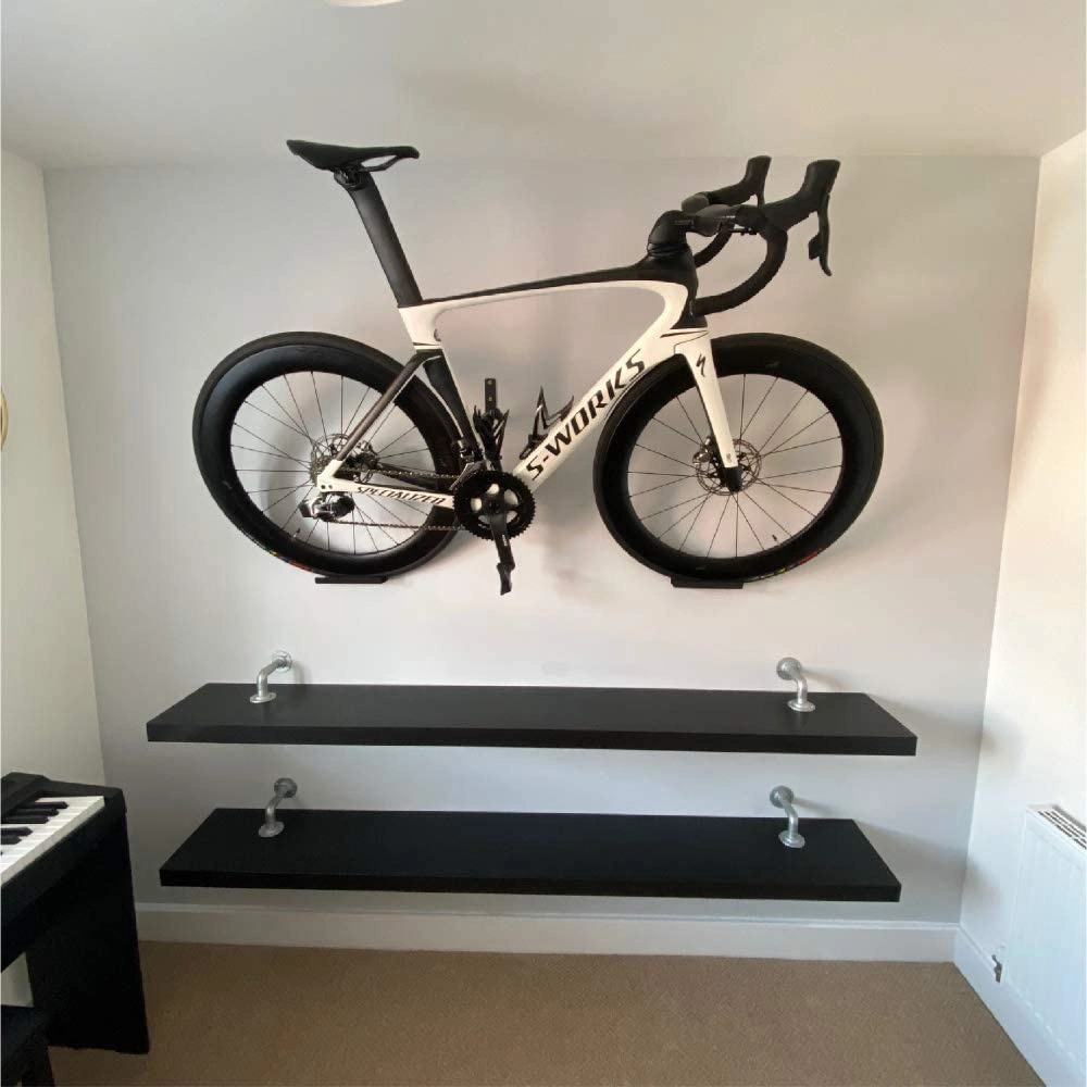 Wall Mounting Hanger Bicycle Bracket Hook Wheel Holder Horizontal Indoor Storage Hanger for Bike