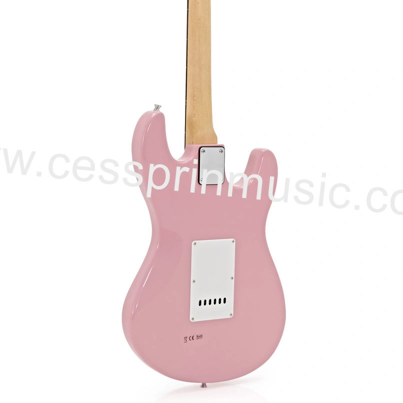 Wholesales / Left Hand Electric Guitar/ Lp Guitar /Guitar Supplier/ Manufacturer/Cessprin Music (ST610L) / Pink