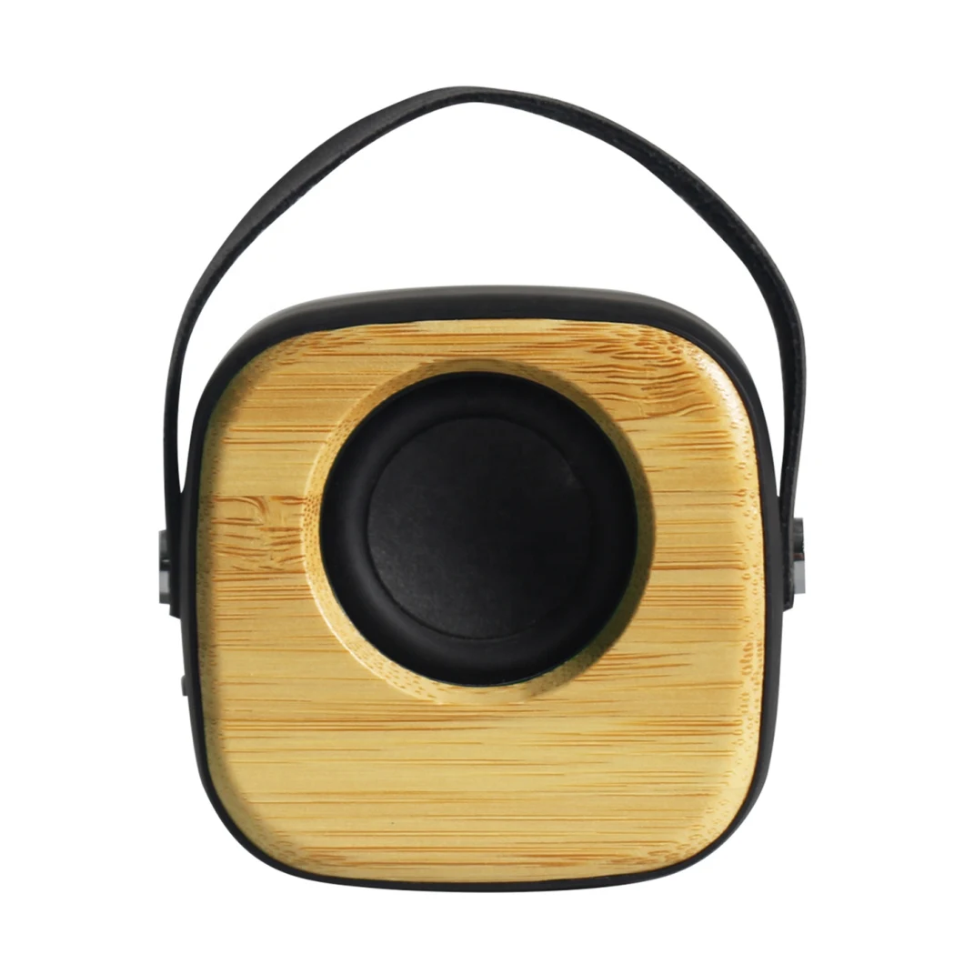 Cheapest Factory Price Wheat Straw Eco-Friendly Bamboo Music Mini Novelty Wireless Blue Tooth Speakers