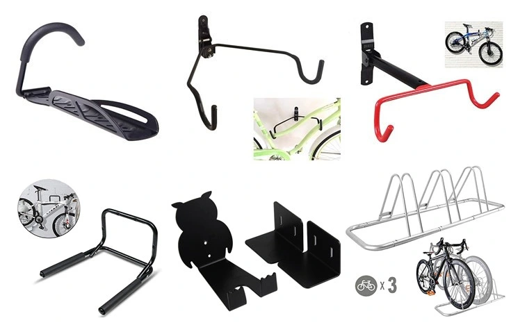 Wall Mount Indoor Storage Bike Bicycle Cycling Pedal Hanger Rack